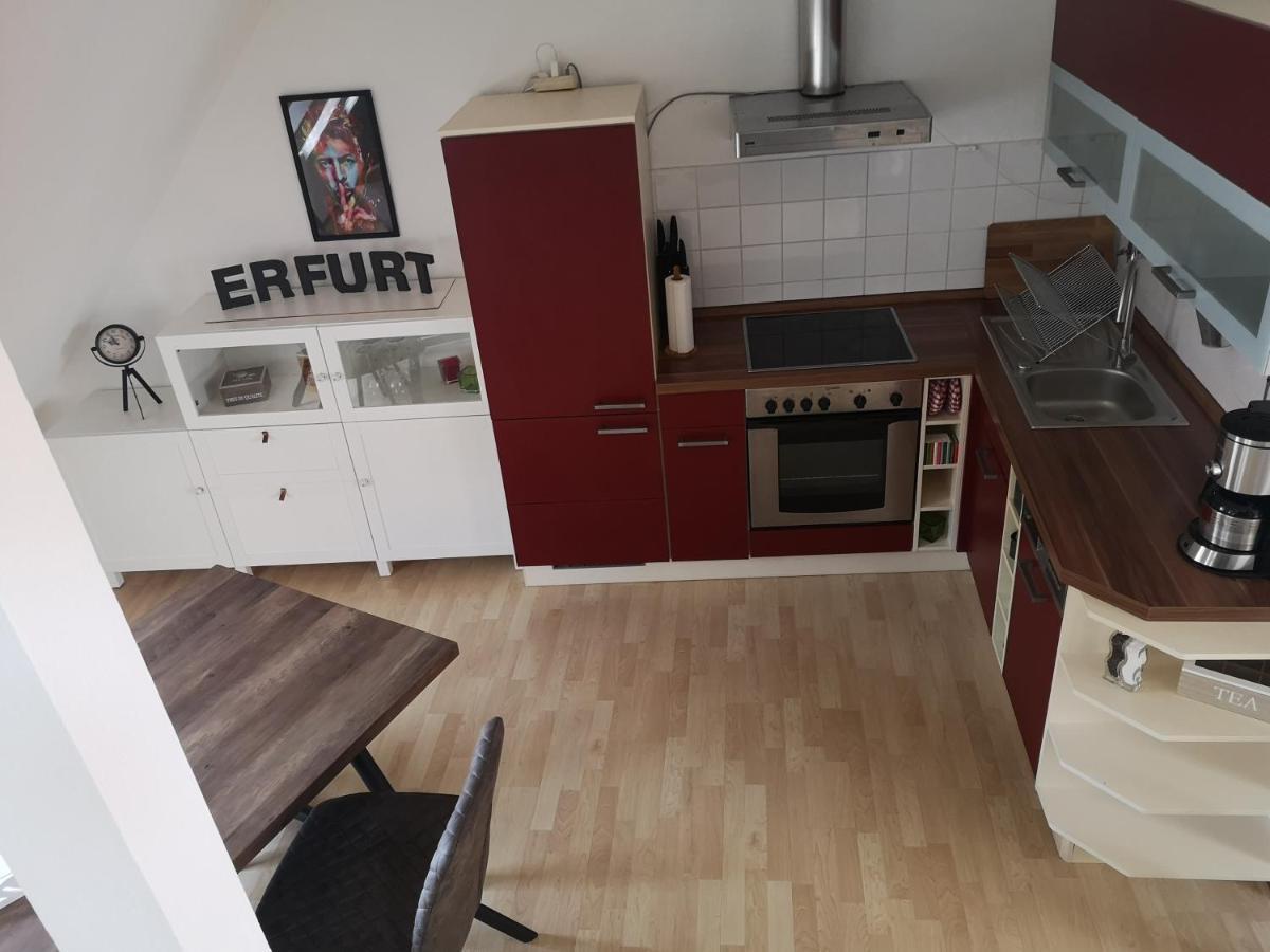 Daheym Fewo 4 Erfurt Buitenkant foto